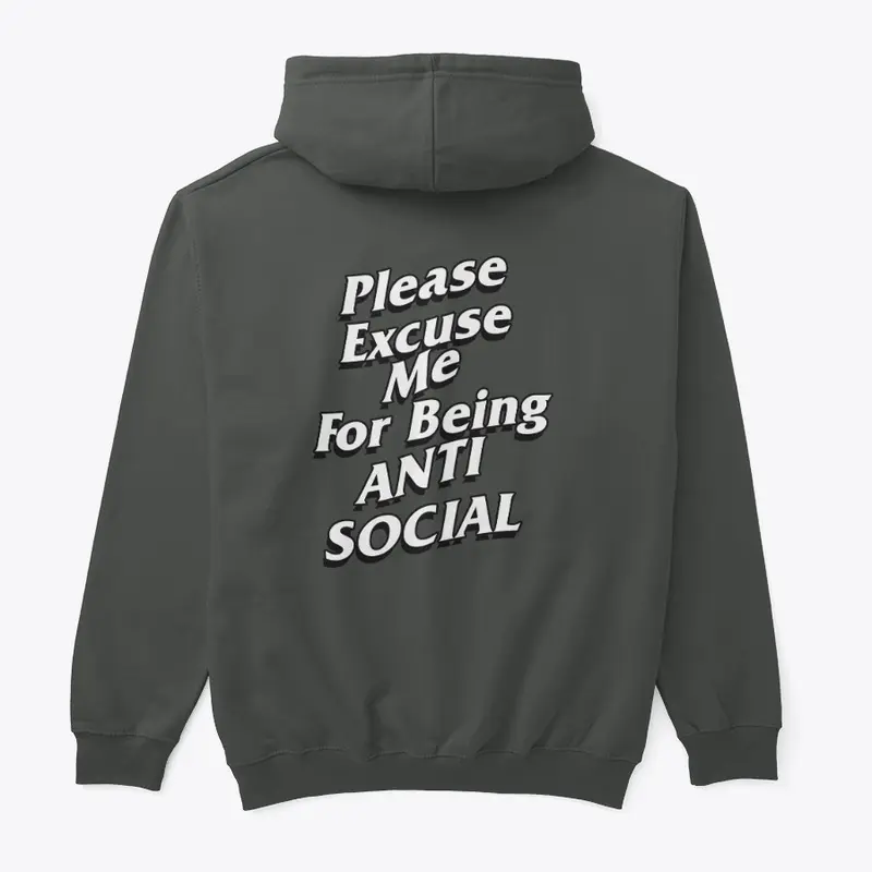 "Anti Social" Hoodie